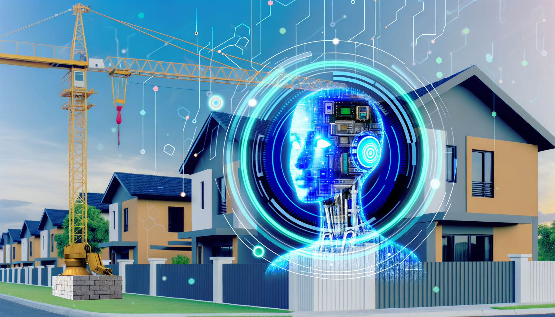 AI помогает в строительстве нового жилья
